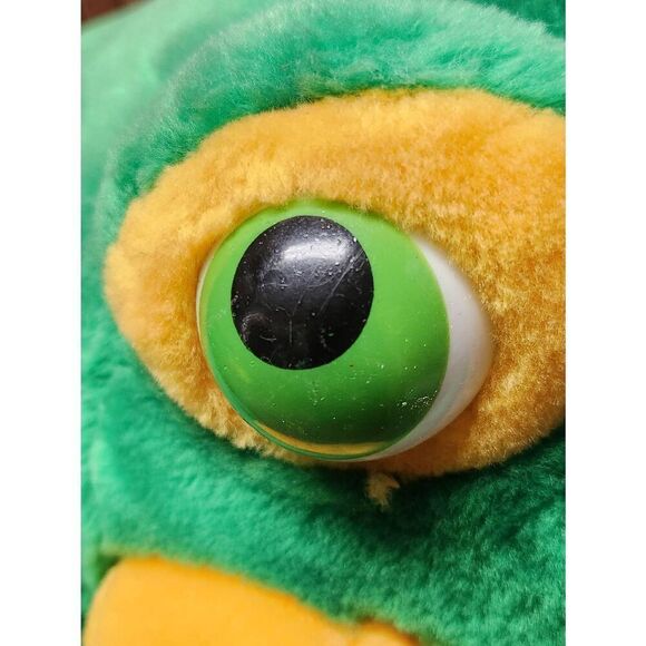 Large Retro Plush Frog #A78 - Picture 7 of 10